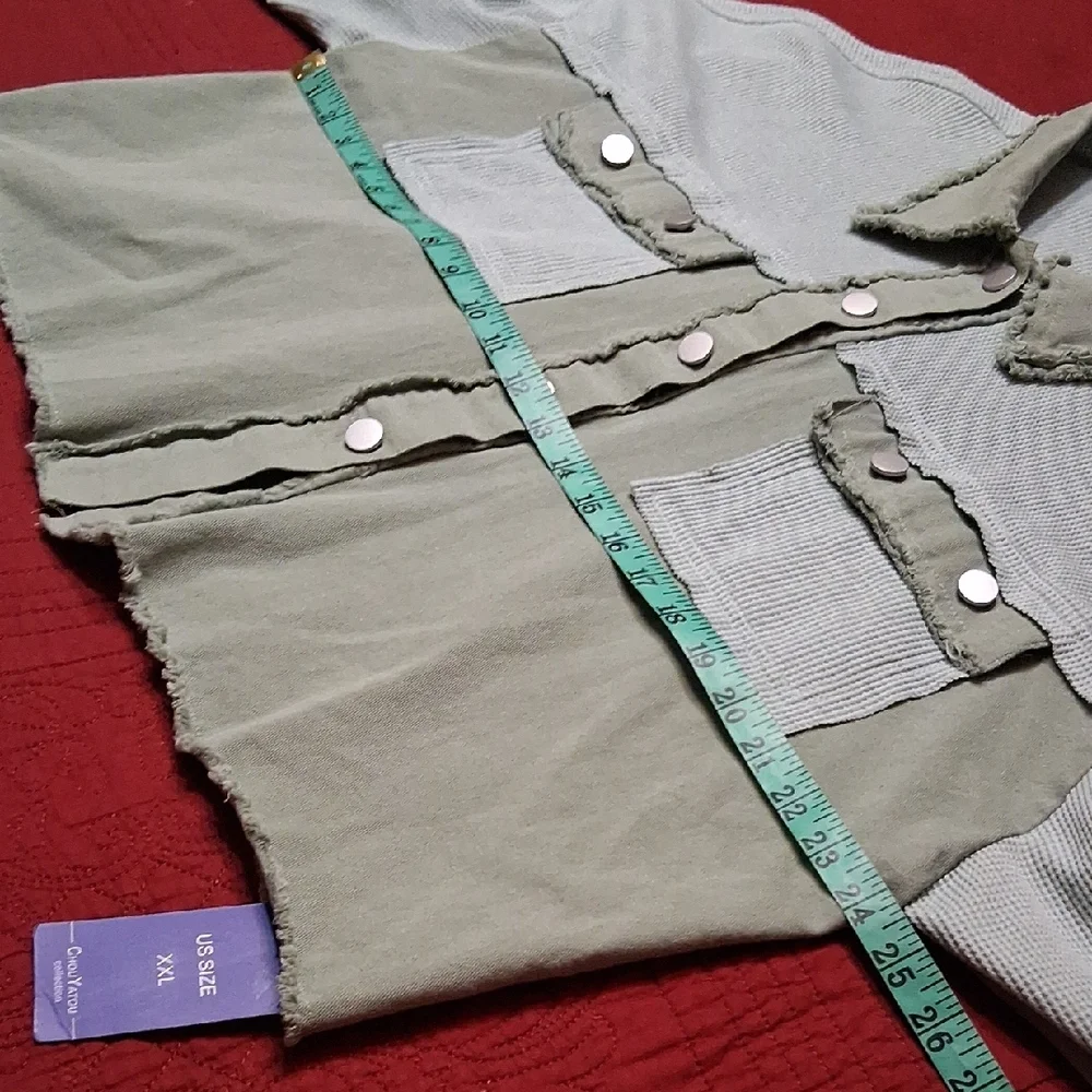 ChouYatou Oversized Shacket - Picture 9 of 14